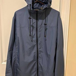 Banana Republic Light Rain Jacket / Hoodie (Large)